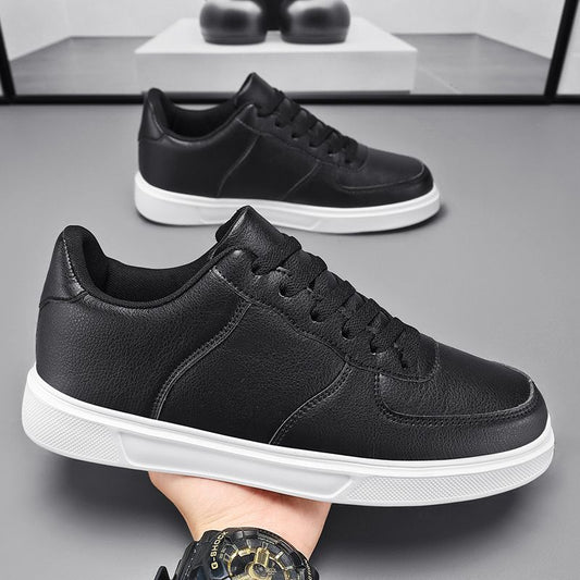 605-HAZ-00000 Full Black Leather Shoes