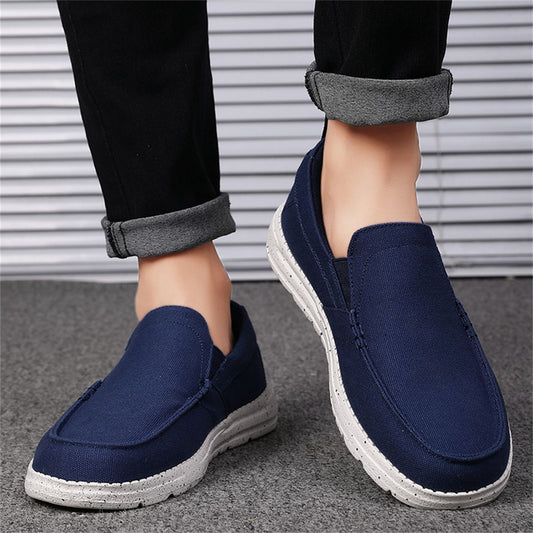 672-HAZ-00000 Full Navy Blue Sock Shoes