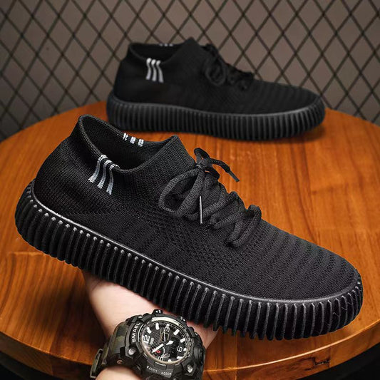 718-HAZ-00001 Full Black Shoes