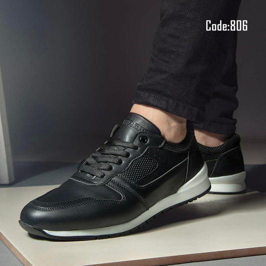 SALE! HAZ-EG806 Black Leather Shoes