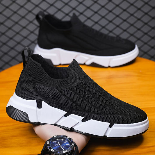 430-HAZ-00001 Black Sock Shoes