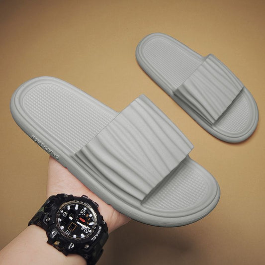 404-HAZ-00002 Grey Slippers