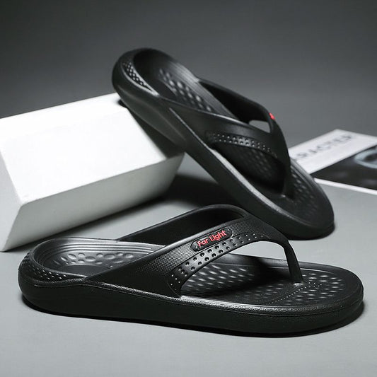 380-HAZ-00002 Black Slippers