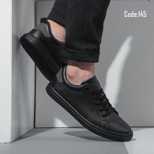 SALE! HAZ-EG145 Black Leather Shoes