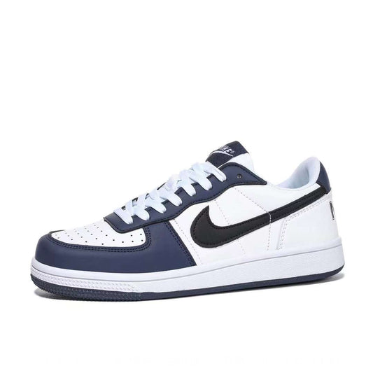 2) SALE! HAZBRAND000- White/Navy Blue Shoes